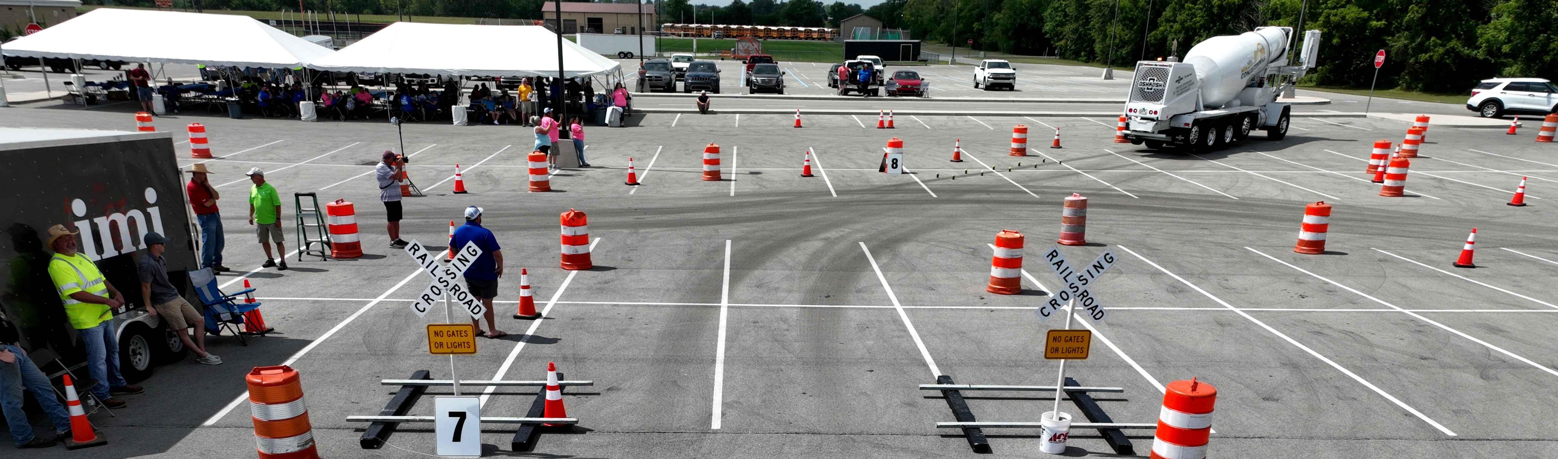 2023 IRMCA Mixer Driver Competition Indiana Ready Mixed Concrete